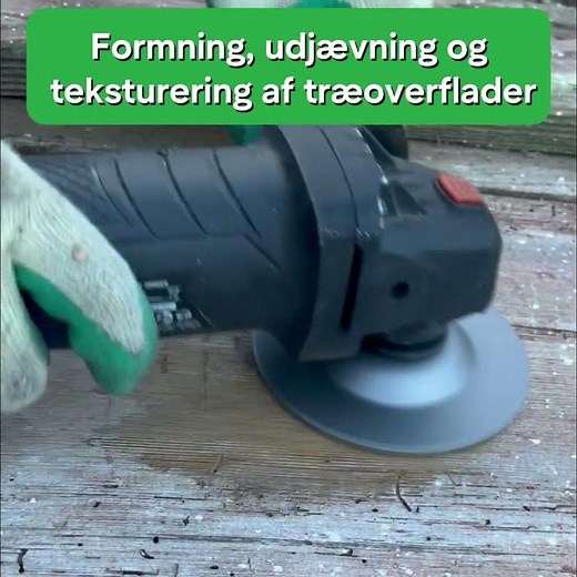 Træraspe til vinkelsliber