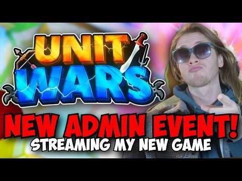 [CODES] NEW ADMIN EVENT in MY NEW GAME UNIT WARS!!