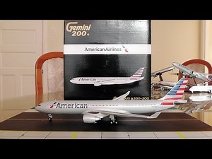Gemini Jets 1:200 American Airlines A330-300 Unboxing and Review