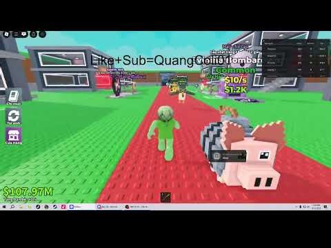 Cướp một quái thú mà không thành bị đánh tơi tả #roblox #games #gaming