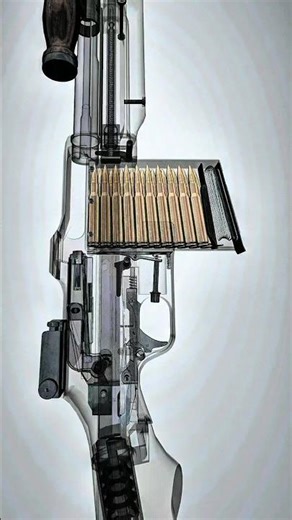 How Bar M1918A2 works #shorts