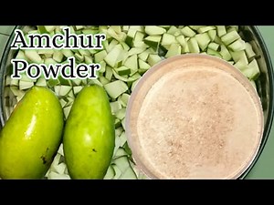 Amchur Powder Recipe | Homemade amchur powder
