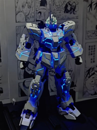 MGEX Unicorn. Is this the MGEX Unicorn with the K card light set... #gundammodel #gundam #model #unicorn #bandai #xh