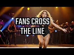 Shakira Walks Off Stage After Fans' Inappropriate Behavior in Viral Video