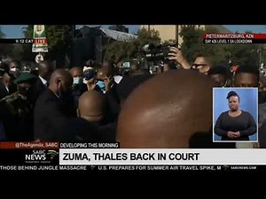 Zuma Corruption Trial | ANC leaders and supporters of the former president arrive at the high court