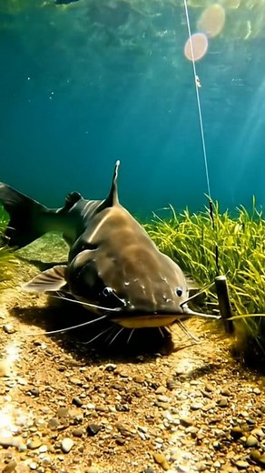  Shocking: Watch The Catfish ATTACK The Fishing Line! #Unbelievable...