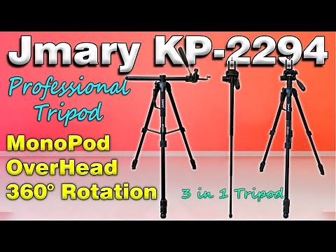 Jmary KP-2294 Professional Tripod | Best Tripod for YouTube