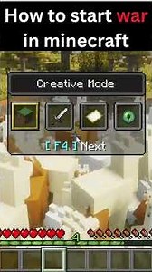 how to start war in minecraft #minecraft