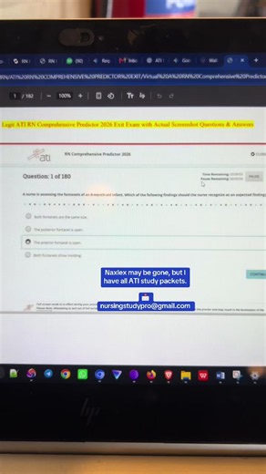Updated ATI RN Comprehensive Predictor 2026 🎓🩺 | Proctored Exam & NGN Review 🚨 Preparing for the ATI RN Comprehensive Predictor Exam 2026? Master high-yield nursing concepts, critical care, pharmacology, prioritization, delegation, and Next Generation NCLEX (NGN) clinical judgment case studies. 🎯 Comprehensive Review • Core Nursing Concepts • NGN Practice • Exam-Day Confidence 📌 Save this post for your study plan • Share with an RN student! #ATIRN #ATIComprehensivePredictor #ATIPredictor202