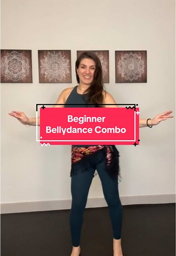 Beginner Bellydance Combo: Master Hip Circles & Accents