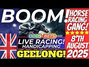Live Horse Racing Australia | Free Live Stream Today | 8th Aug 2025 | #derby #horse