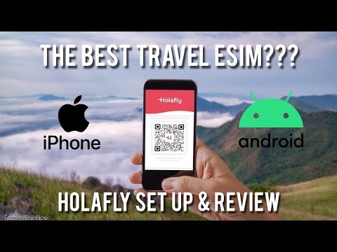 The Best Travel Data eSIM? The Holafly data only eSIM Set Up & Review iPhone & Android