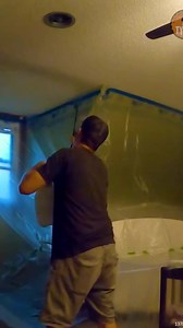 Smoothing a Popcorn Ceiling #popcornceiling #ceiling #interior #interiordiys | DIYTyler