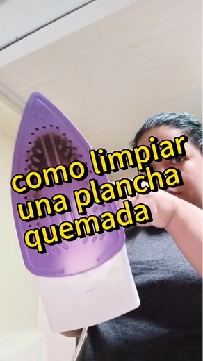 Cómo limpiar una plancha quemada