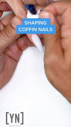 Proper Coffin Nail Filing Guide | Nail Care Tips