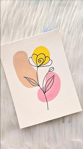 Beginner art | boho painting | art | #shorts