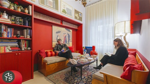 Small Eclectic Naples Apartment Meets Doctor’s Office - 60sqm⁄ 646sqft