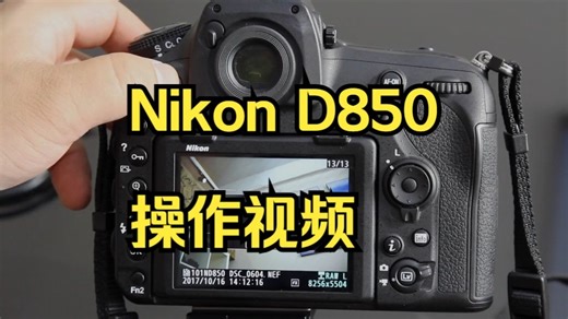 Nikon D850操作视频-机身背面按键介绍
