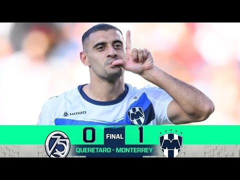 Resumen Querétaro vs Rayados 0×1 Liga MX 2025