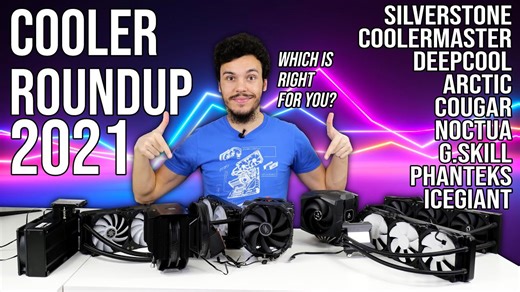 Cooler roundup 2021 with AMD Ryzen 9 5950X
