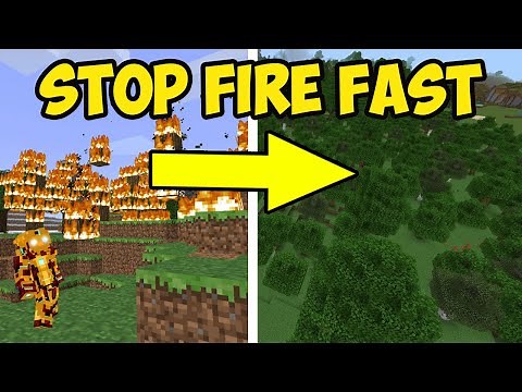 Minecraft how to to turn off fire spread FAST (EASY)