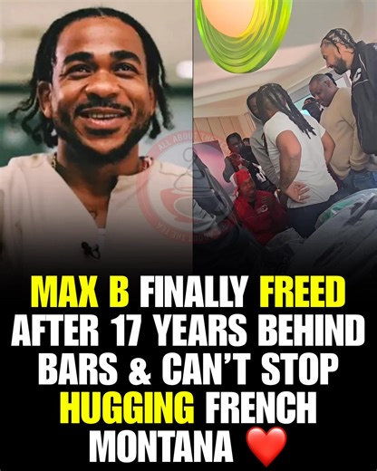 4.9K views · 43 reactions | Max B has officially been released from prison after serving 17 years behind bars! Originally sentenced to 75 years, his conviction was later reduced — and now he’s a free man under supervised release. Fans and friends, including French Montana, celebrated his long-awaited homecoming with pure emotion #MaxB #FrenchMontana | All About The Tea | Facebook