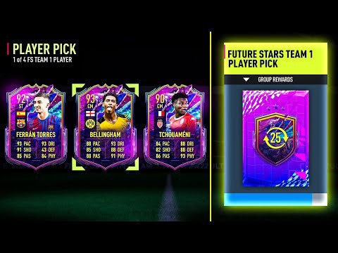 FIFA 22 world's first guaranteed future stars player pick pack!