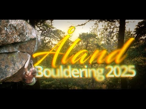Åland bouldering 2025