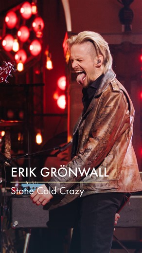 Erik Grönwall lit up the Polar Music Prize stage with a high-octane take on Queen’s “Stone Cold Crazy”. | Polar Music Prize