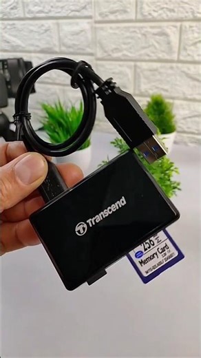 Best SD Card Reader | Transcend ‎ TS-RDF9K2 UHS-II USB 3.1 Gen 1 Card Reader #shorts #tech