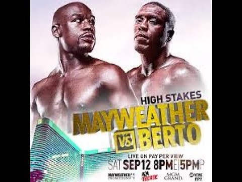 Floyd Mayweather vs Andre Berto (9/12/2015)