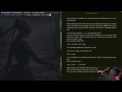 Zero to production in rust - ch 1-3