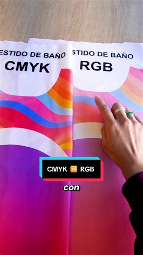 🎨 ¿Tus colores cambian al sublimar? Seguramente diseñaste en RGB. Para obtener colores más fieles en impresión, trabaja desde el inicio con el perfil de color correcto. 💬 ¿Qué otro error de impresión quieres aprender a evitar? Te leemos. #Sublimación #DTF #DiseñoGráfico #CMYK #RGB