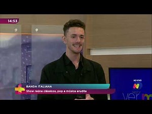 Banda Italiana: show reúne clássicos, pop e música erudita