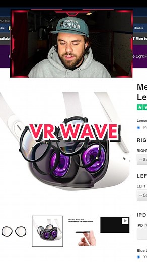 These lenses make a huge difference for VR gaming. VR wave makes lenses for all of the popular VR headsets, not just oculus. Check out their website: www.vr-wave.store #vrwave #vr #oculus #metaverse #gamer #fyp