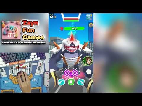 CITY RAMPAGE! 🐯 TIGER MECHA VS BOSS GANTU & KANE | Mechangelion Robot Fighting Part 488