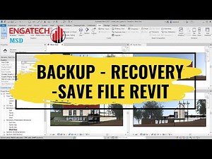 Tips Revit|| Revit Backup, Recovery and Save