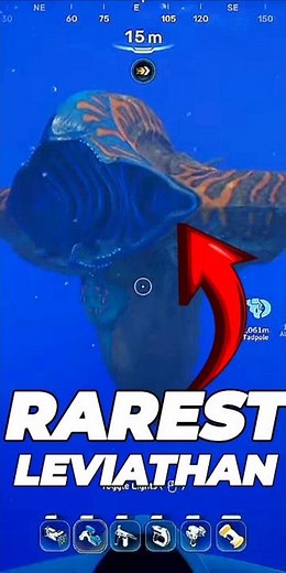 rarest Leviathan in subnautica 2 🤫.