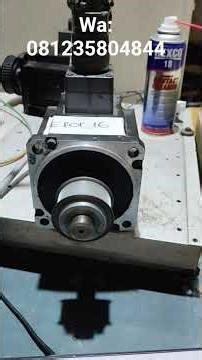 perbaikan servis servo Motor panasonic A5 1.5kw problem Error 16