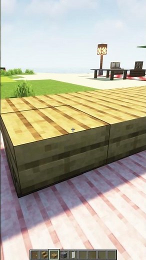 how to build a High Chairs in minecraft