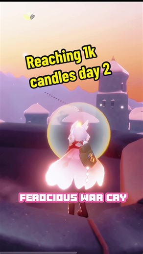 Reaching 1k Candles - Day 2 Journey in Sky Children of the Light