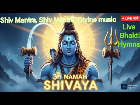 Shiv Bhajan Live 🔴 | Om Namah Shivaya Mantra | Live Bhakti Hymns | Mahadev Devotional