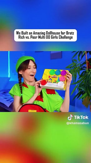 Amazing Dollhouse for Bratz: Rich vs. Poor Challenge