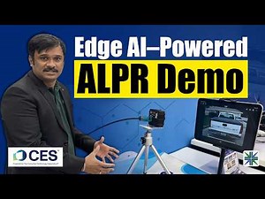 Edge AI–Powered ALPR Demo | License Plate Recognition | CES 2026 | e-con Systems