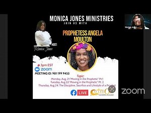Moving in prophetic Prophetess Angela Moulton
