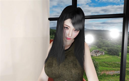 4090+VR眼镜串流玩VAM，这感觉太真实了