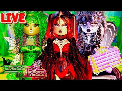 JOIN ME LIVE! Dress to Impress With Viewers | Roblox