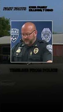 POLICE TIMELINE: 6 family members killed in Muscatine, Iowa; here's the facts