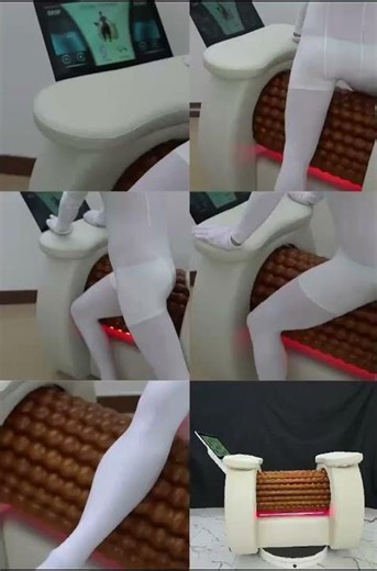 Spa Body Contouring Roller Machine in Use