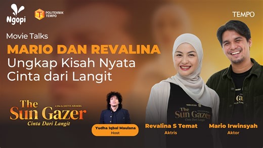 Benarkah cinta bisa datang dari langit? Ketika cinta bukan hanya perasaan, tapi juga takdir yang dititipkan oleh langit. ✨ Ngopi Movie Talks 🎬 THE SUN GAZER CINTA DARI LANGIT 🎙️ Bareng Mario Irwinsyah & Revalina S Temat Obrolan eksklusif di balik film drama dan romansa berdasarkan kisah nyata, menggambarkan perjalanan hidup seseorang yang sarat perjuangan, pengorbanan, dan keikhlasan, yang dibalut nilai-nilai Islam dan ekonomi syariah. 📍 YouTube @tempodotco & Facebook Tempo Media #NGOPI #Ngob